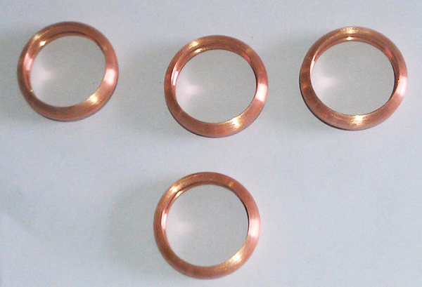 波纹管旋卡座铜套