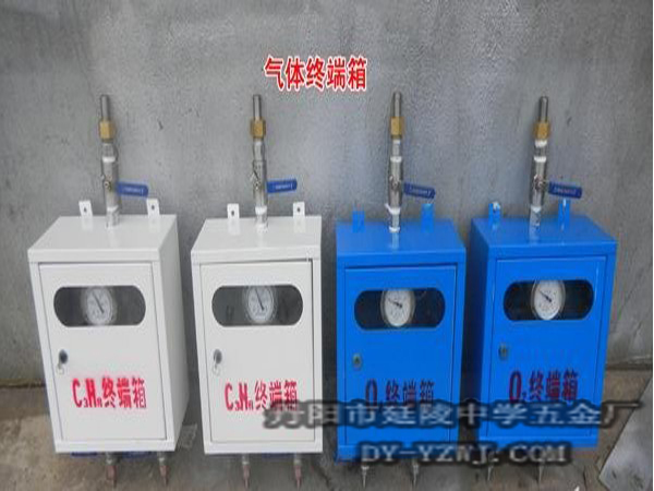 氧气终端箱氧气接头箱结构氧气工位箱作用